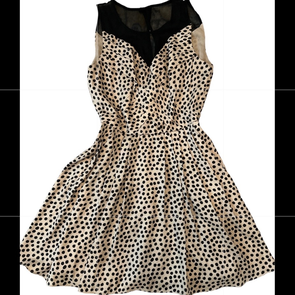 BCBG Generation polka dot dress